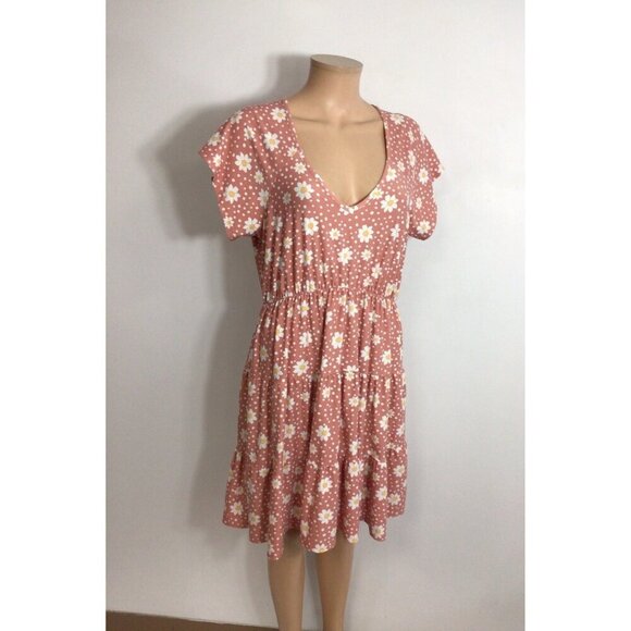 Time and Tru Dresses & Skirts - Floral Sunflower Dress Womens 2XL